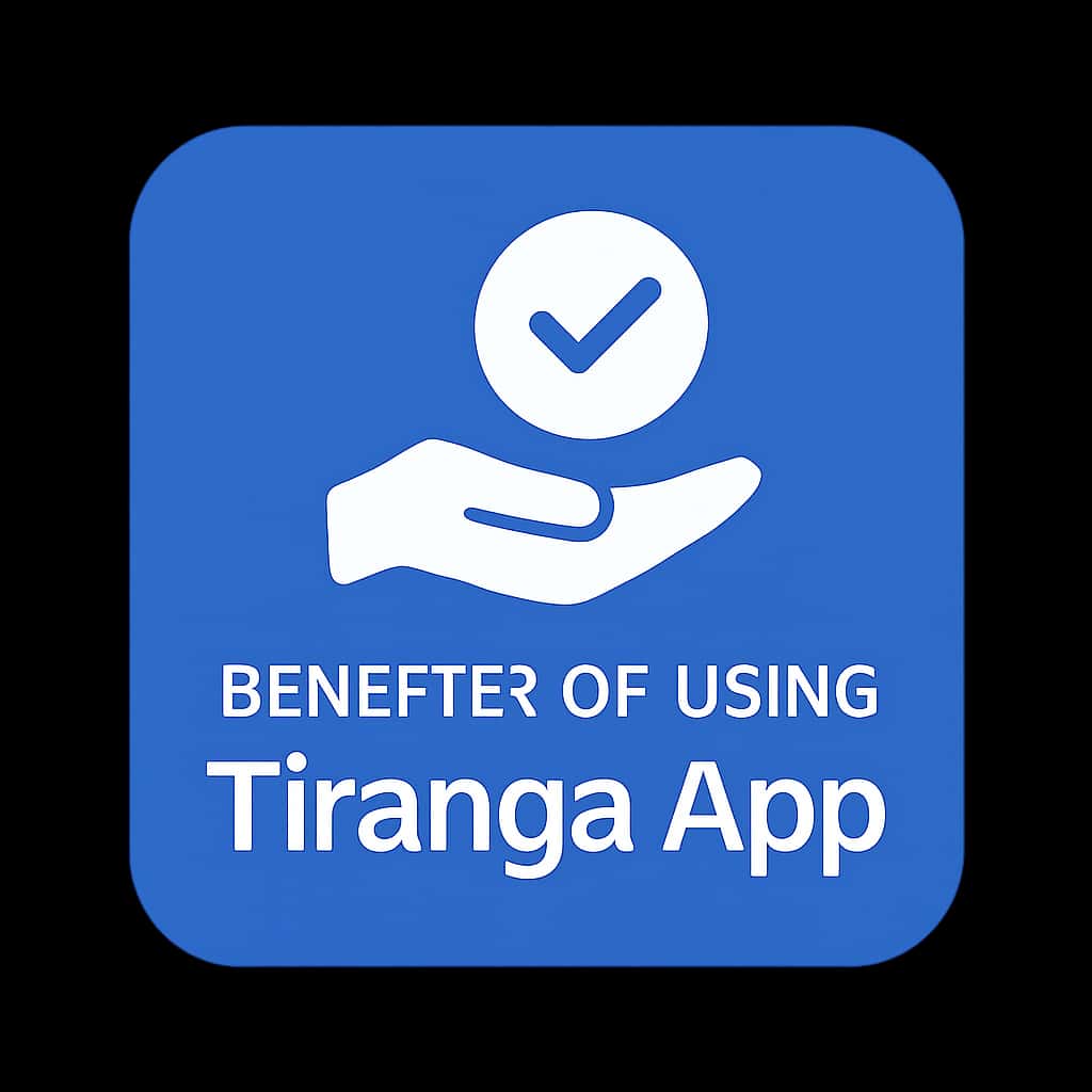 Icon representing the benefits of Tiranga App