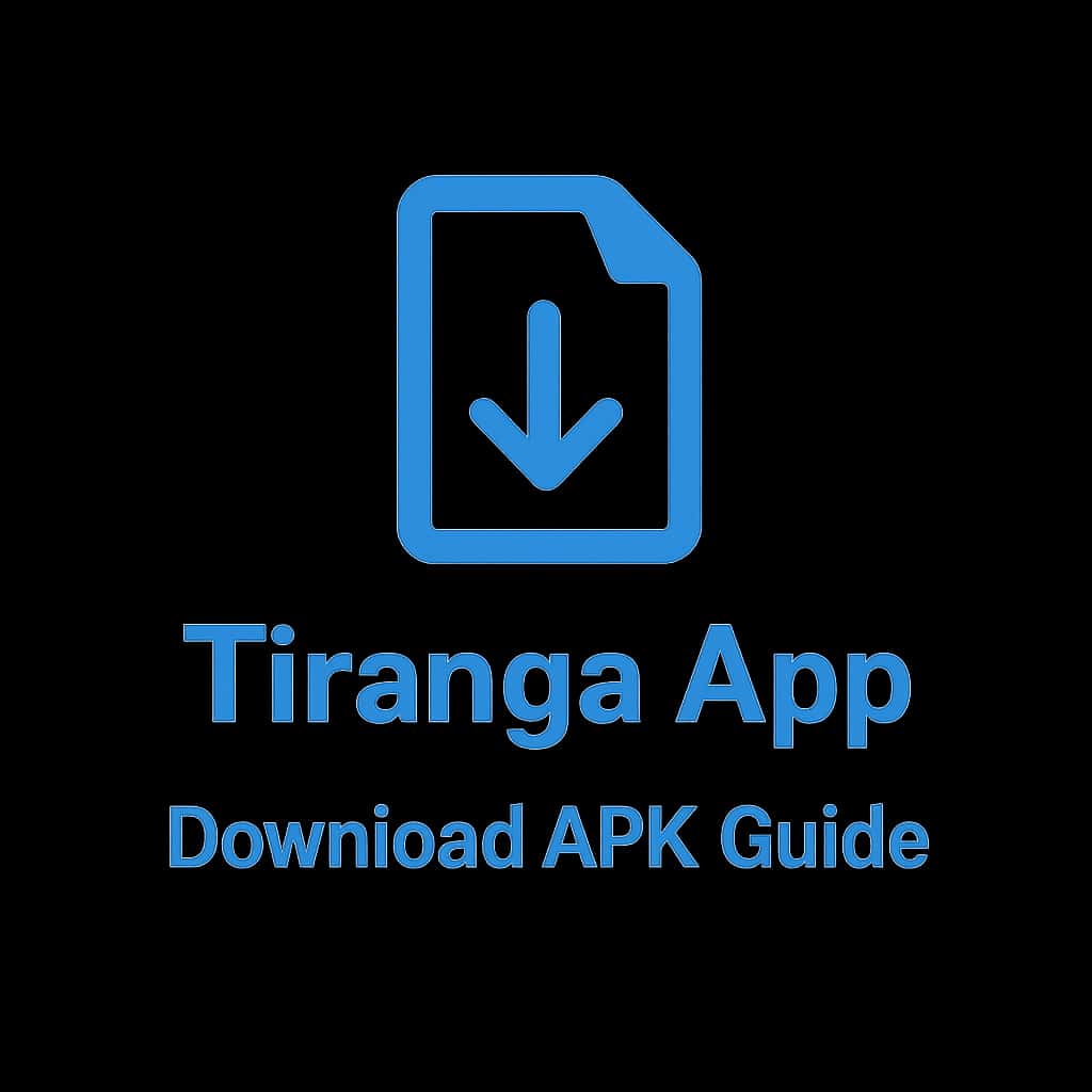 An icon representing the Download Tiranga App APK Guide.