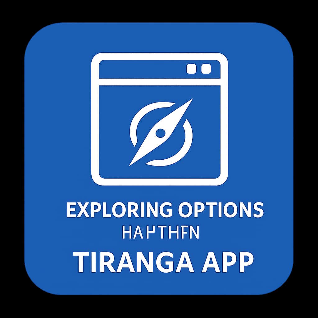 Icon representing the Tiranga App.