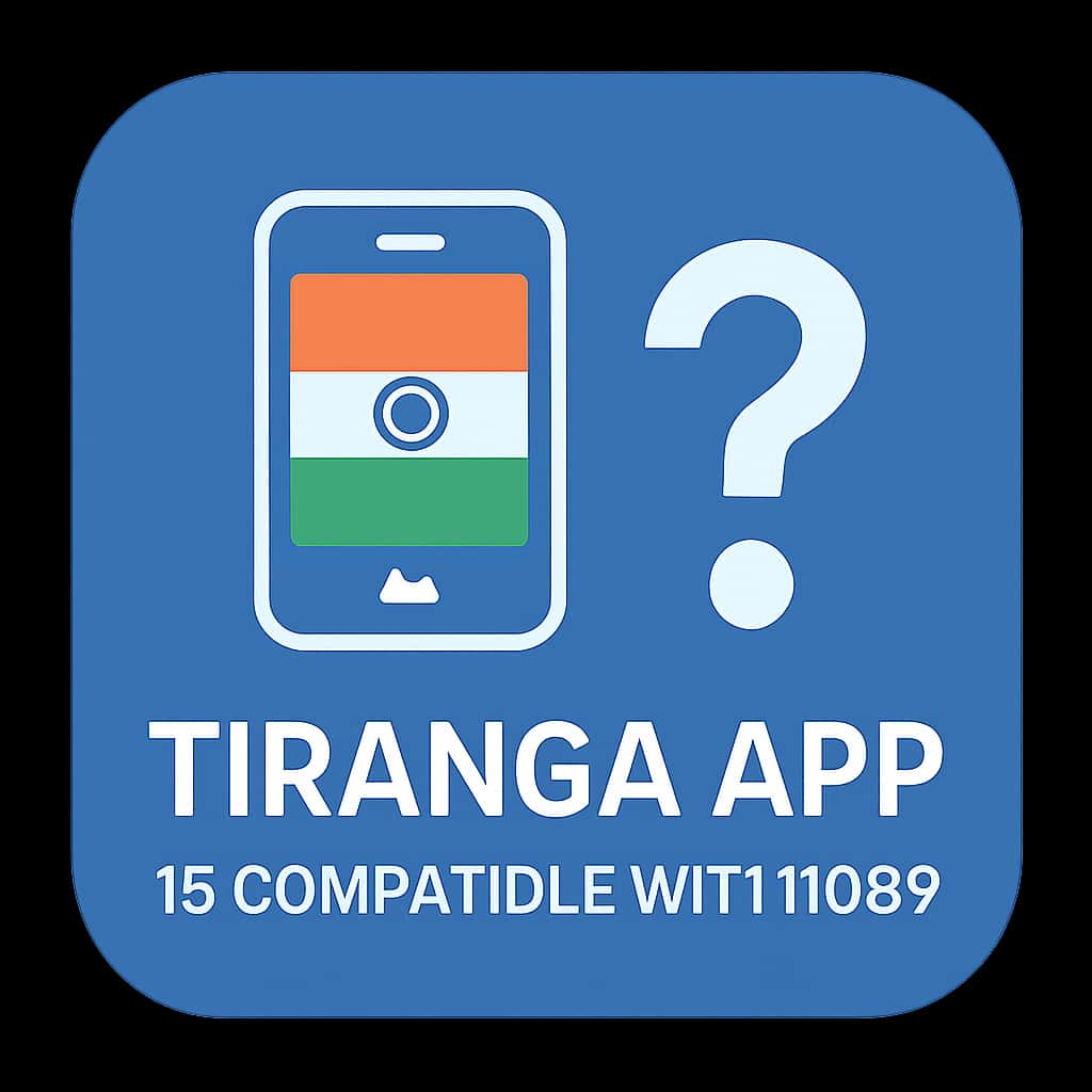 An icon representing the Tiranga App compatibility with iOS.