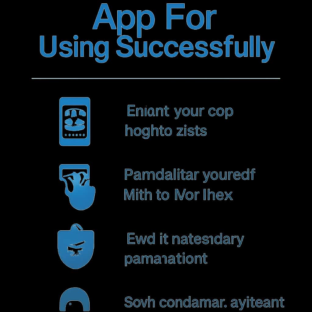 Diagram illustrating the tips for using Tiranga App.