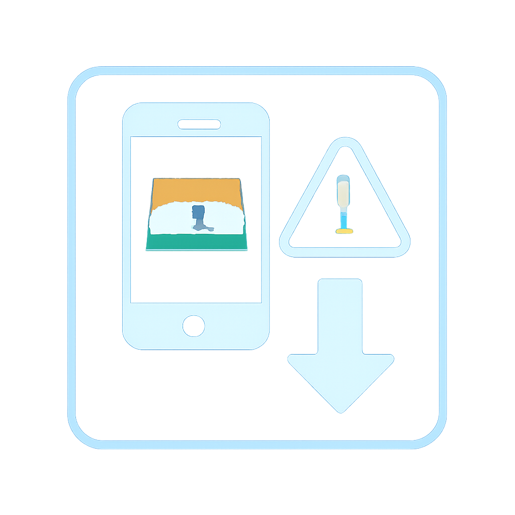 A diagram illustrating the compatibility of Tiranga App with iOS.