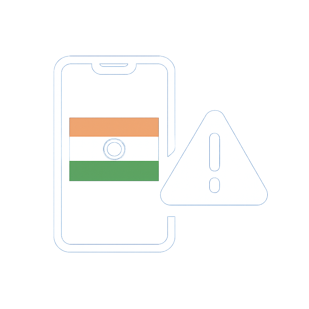 An icon representing the Tiranga App compatibility with iOS.